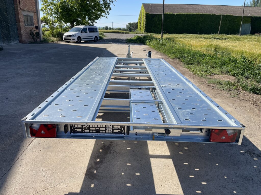 Remolque Portavehiculos galvanizado 452 x 200 - Imagen 6