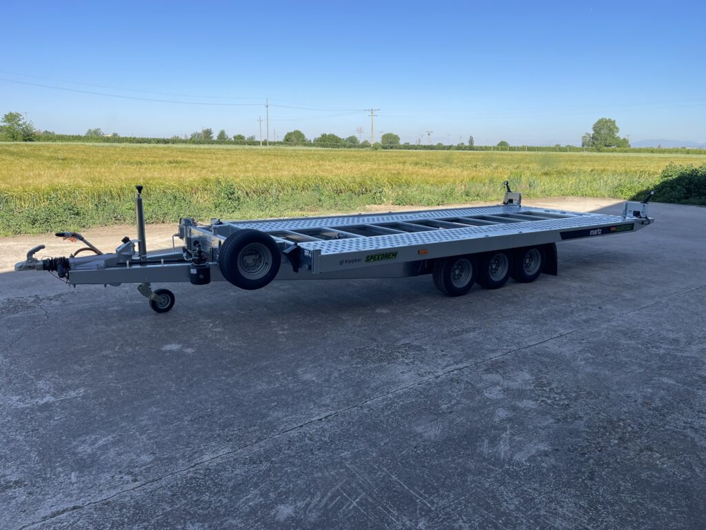 Remolque Plataforma Portavehiculos 3 ejes 468 x 209 - Imagen 2
