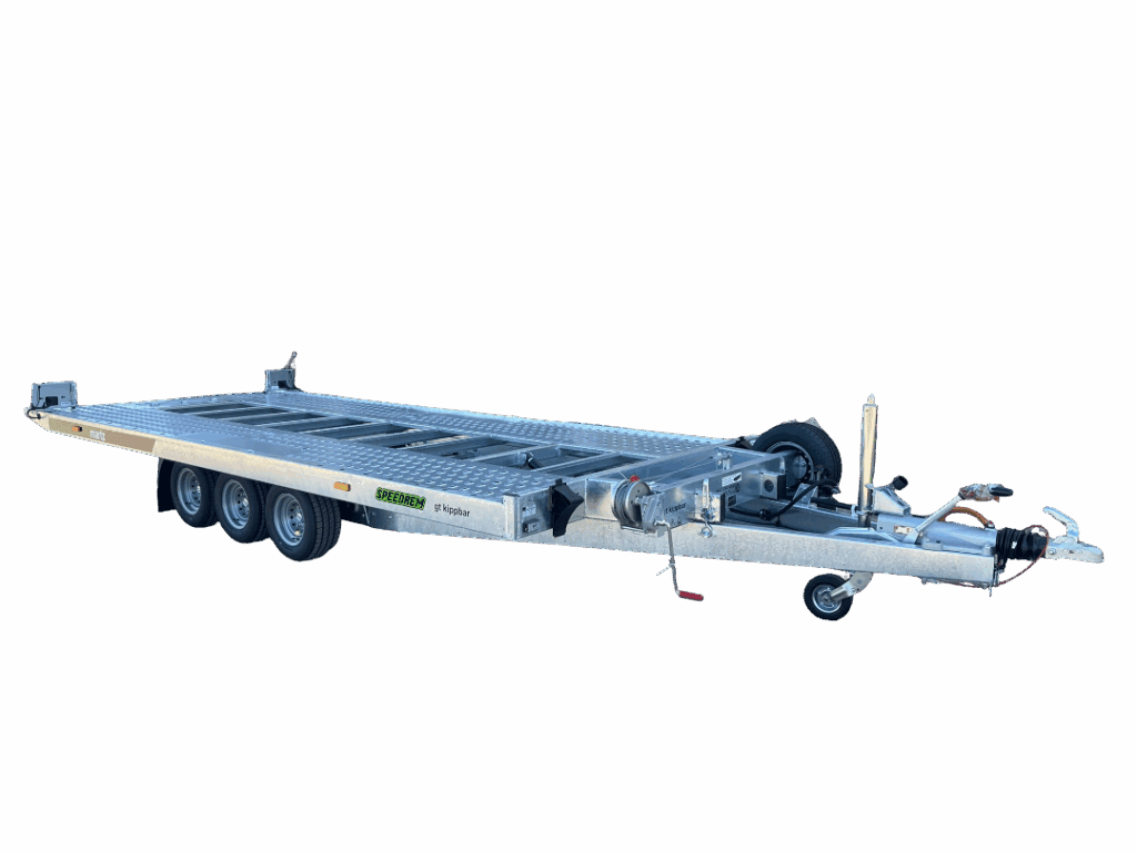Remolque Plataforma Portavehiculos 3 ejes 468 x 209
