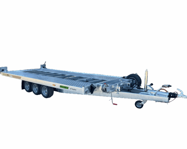 Remolque Plataforma Portavehiculos 3 ejes 468 x 209